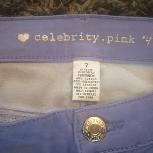 Violet Celebrity pink skinny jeans